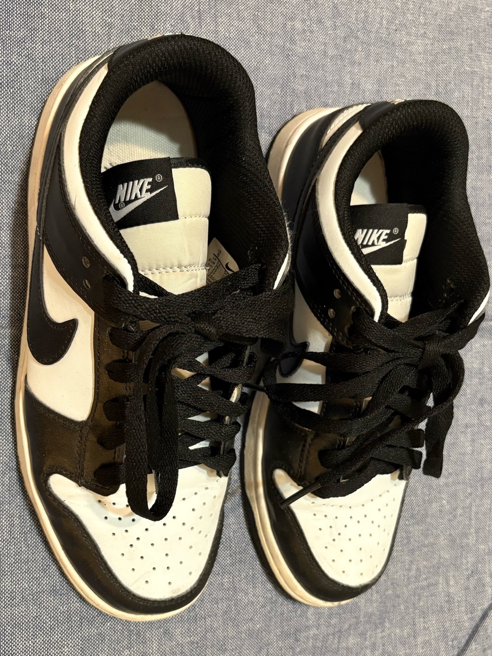Nike Sneakers Black White Panda Dunk Low Top 8
